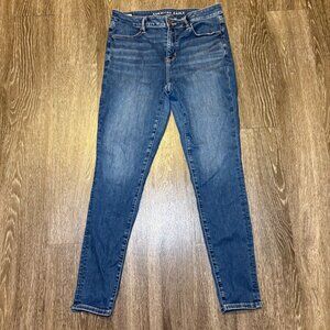 American Eagle Next Level Stretch Jegging Women’s 10 Long Denim Skinny Jeans